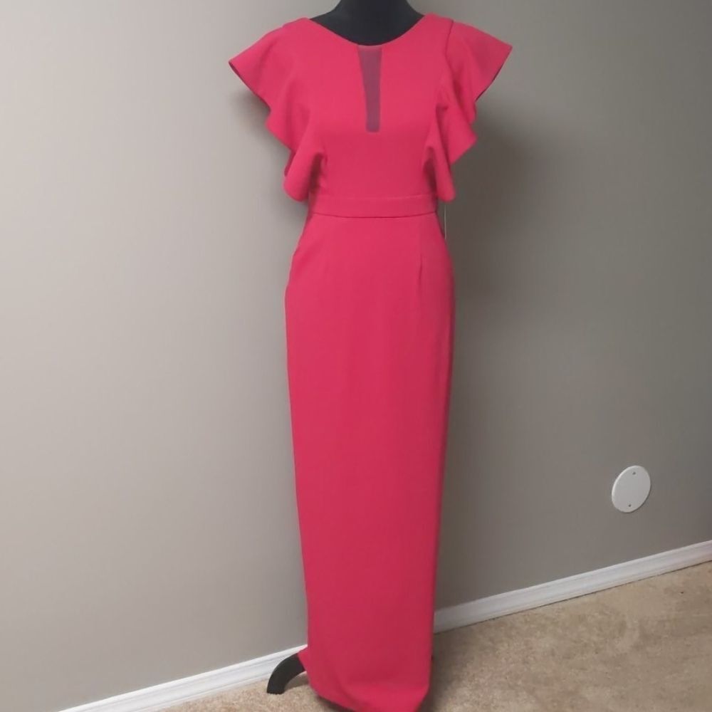 Fuschia dress 